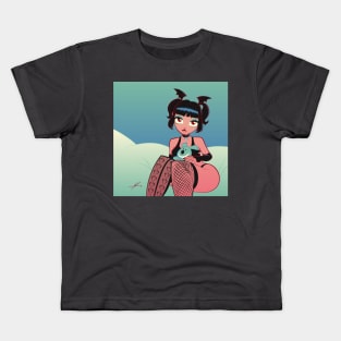 Demon Girl by IAMO Kids T-Shirt